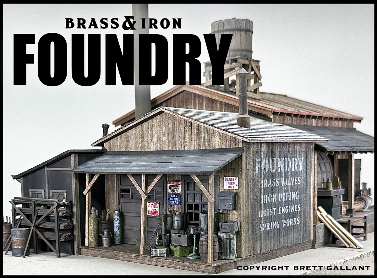 SierraWest Scale Models O Scale Brass and Iron Foundry